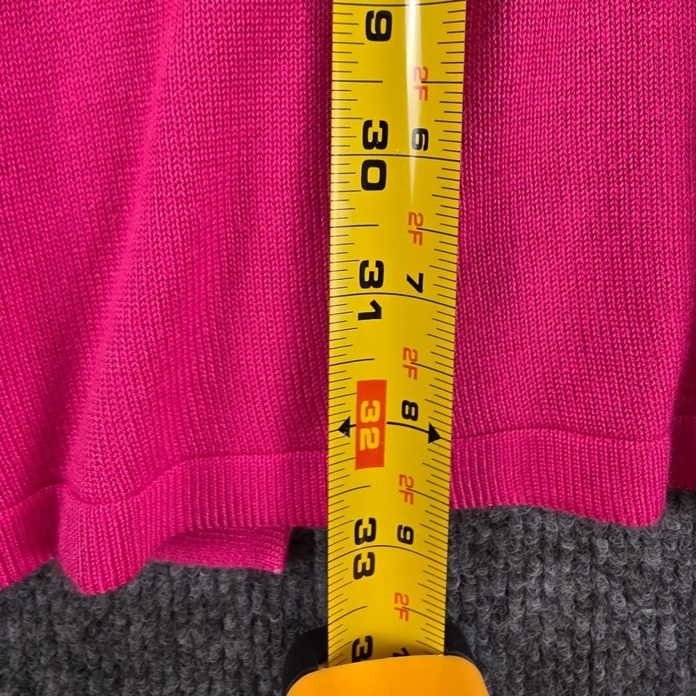 White House Black Market Cardigan Womens XS Pink NWT Drapey Button Cuff Coverup - Picture 11 of 11